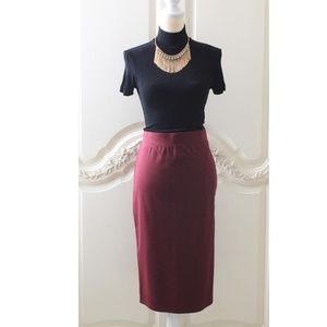 Forever 21 Midi Pencil Skirt
